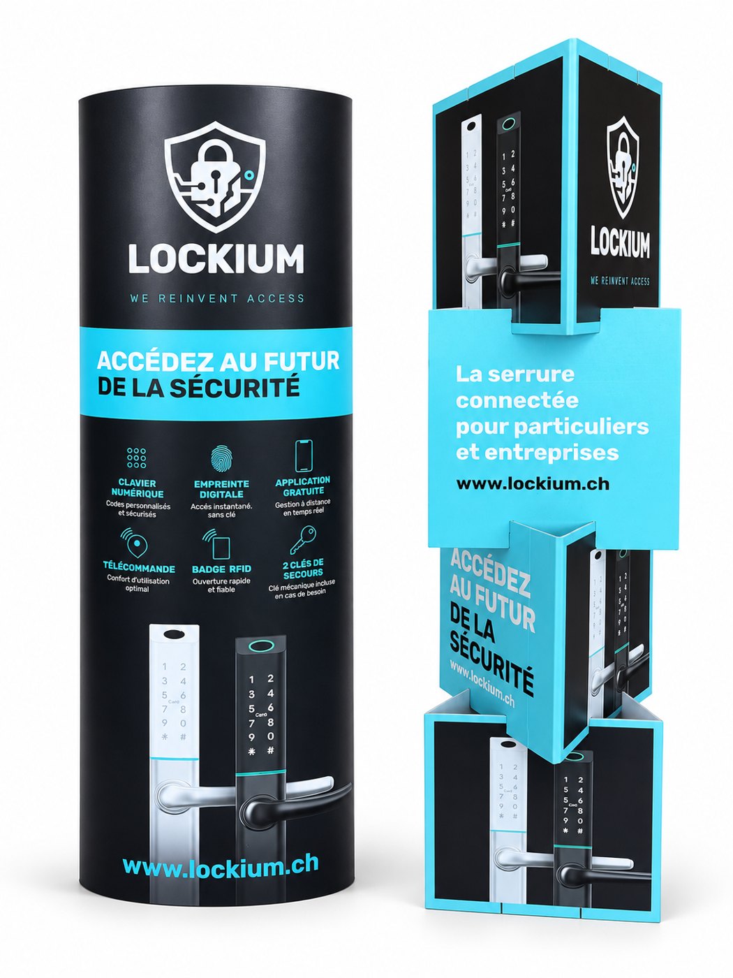 Supports publicitaires Lockium