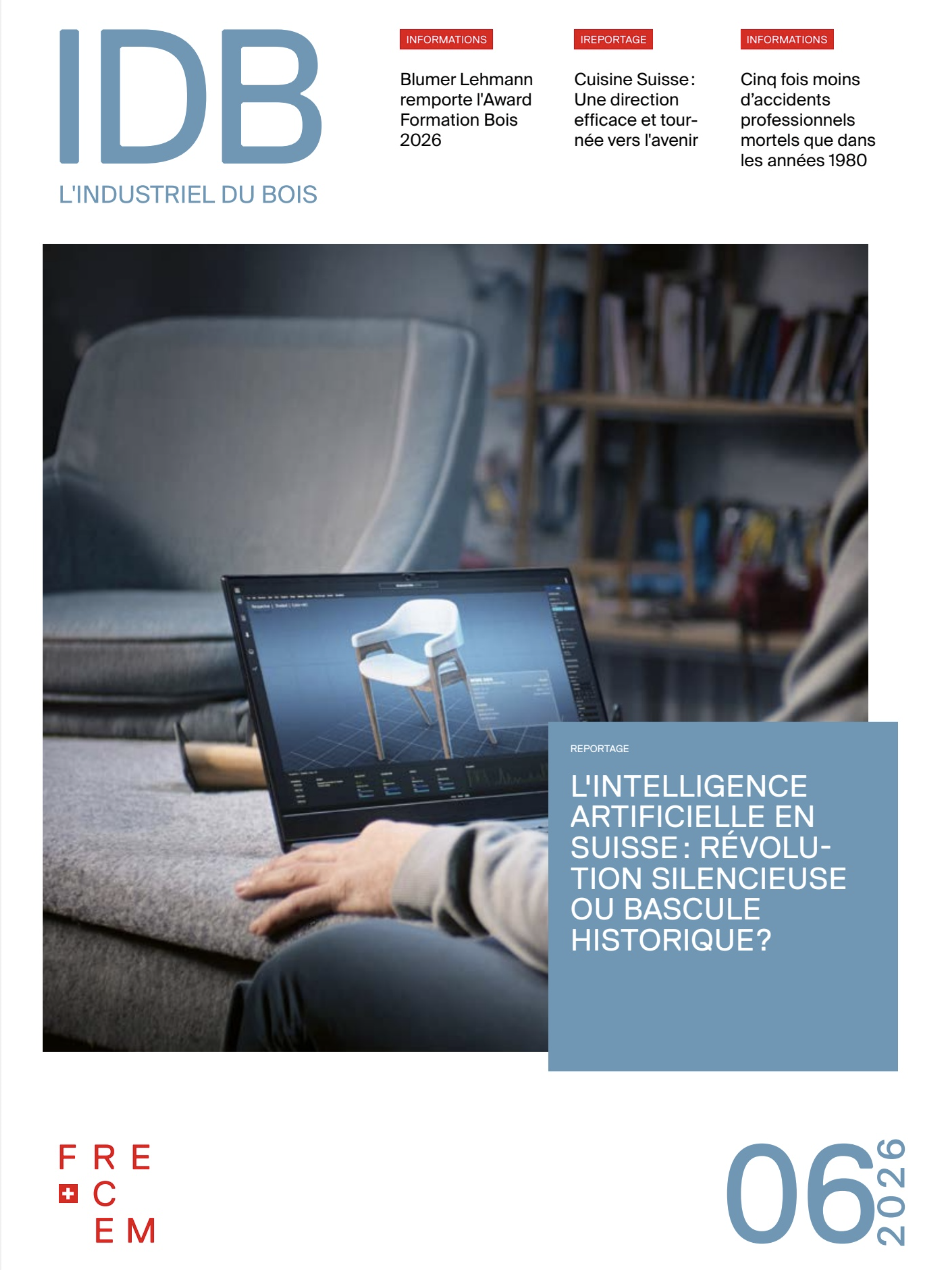 Publication dans le Journal Industriel du bois IDB