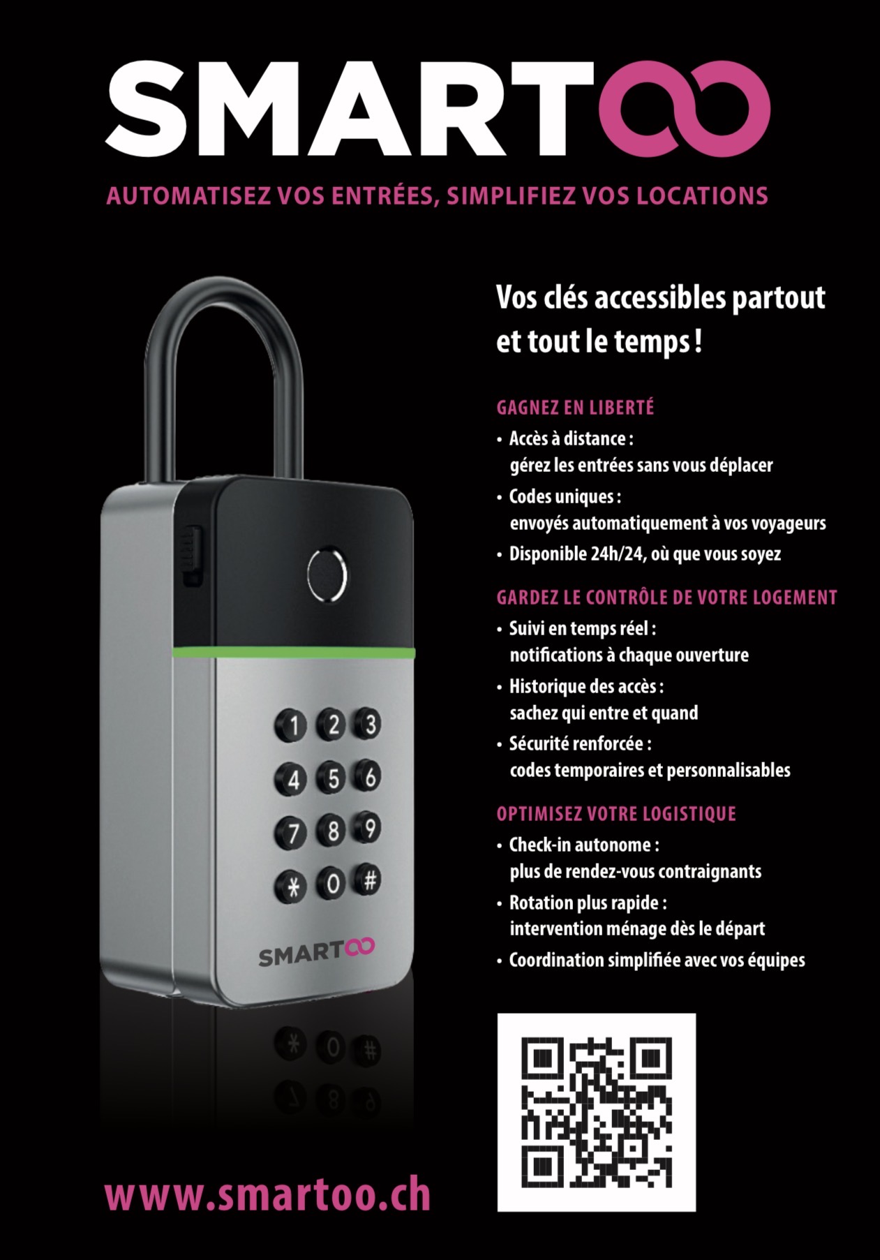 Smartoo.ch Boîte à Clés